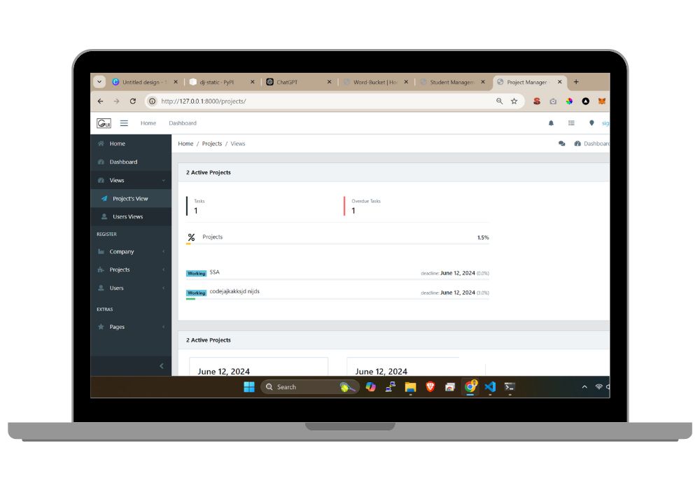 Task and Project Management System