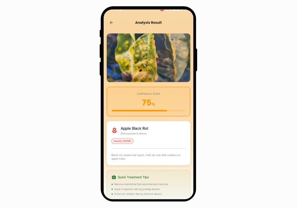 AI-Powered Plant Disease Detection System with Flutter & TensorFlow Lite - Complete Source Code & Documentation