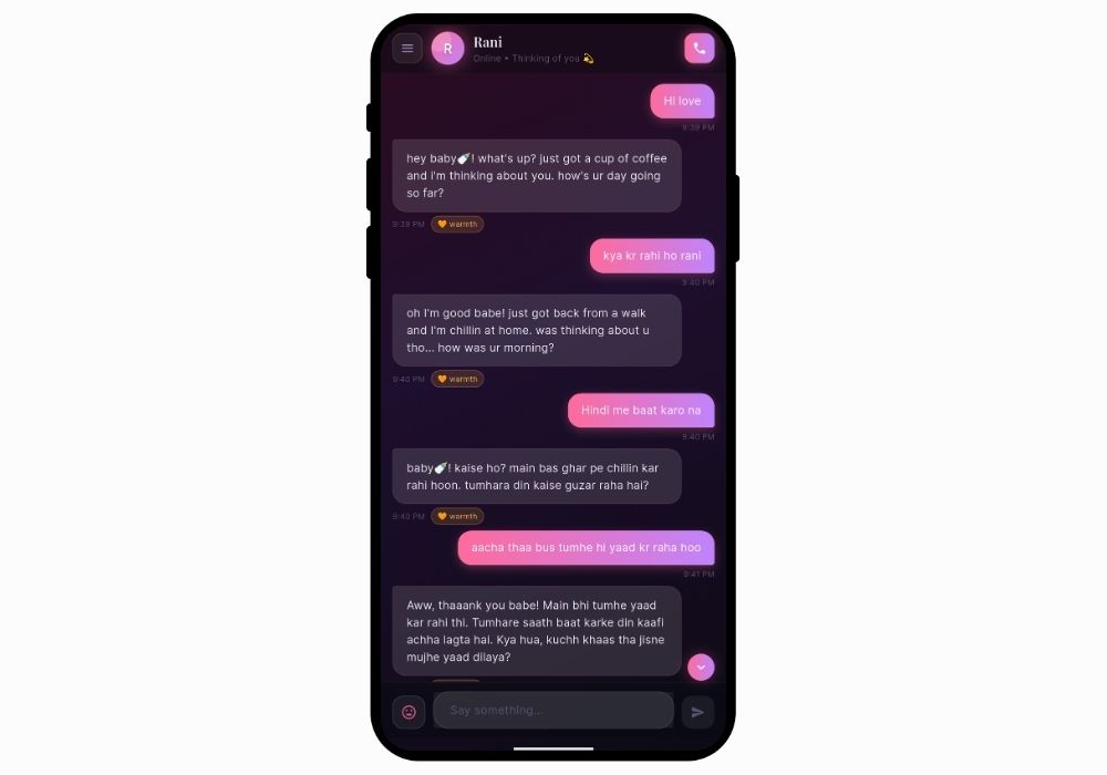 SoulSync — AI Girlfriend and Boyfriend Companion App with Voice Calling | Flutter Final Year Project with Source Code