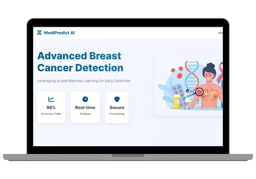 MediPredict AI – Breast Cancer Detection Web App with Machine Learning