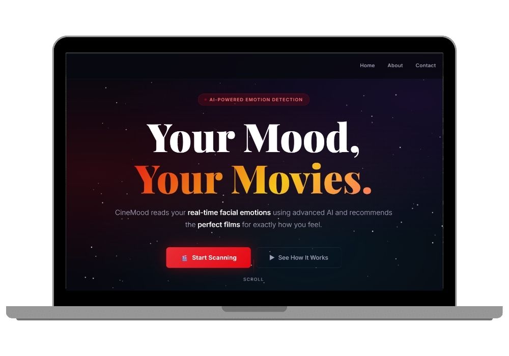 CineMood AI — Emotion-Based Movie Recommendation System with DeepFace Facial Recognition