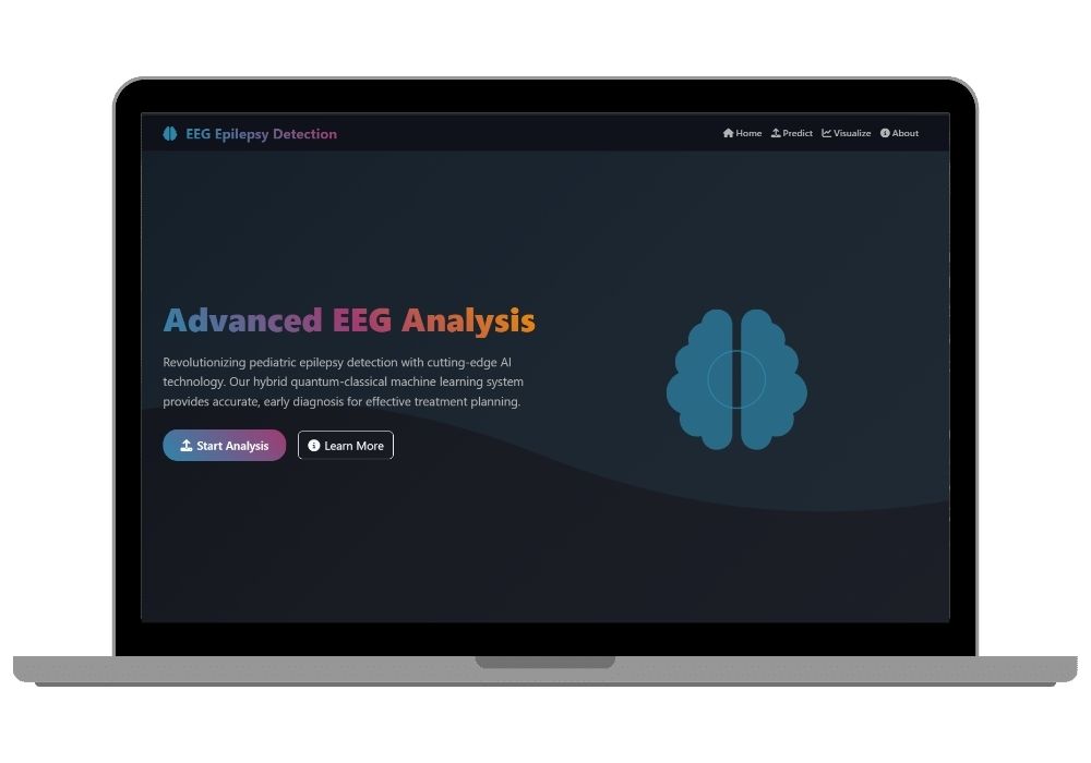 Advanced EEG Epilepsy Detection System - Hybrid Quantum-Classical AI for Final Year Students | Best Python ML Project 2025