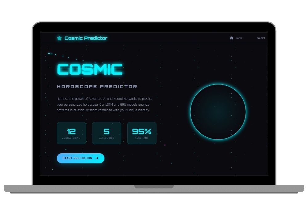 AI-Powered Cosmic Horoscope Predictor - Advanced LSTM/GRU Neural Network Project for Final Year Students