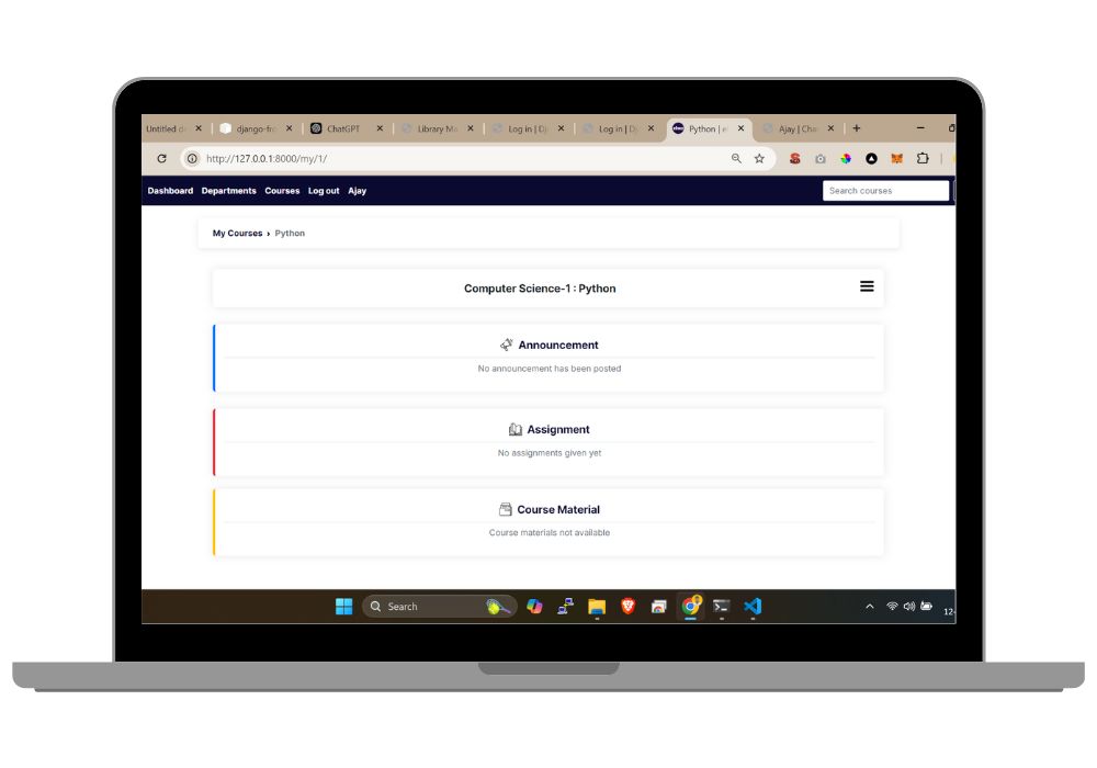 Learning Management System