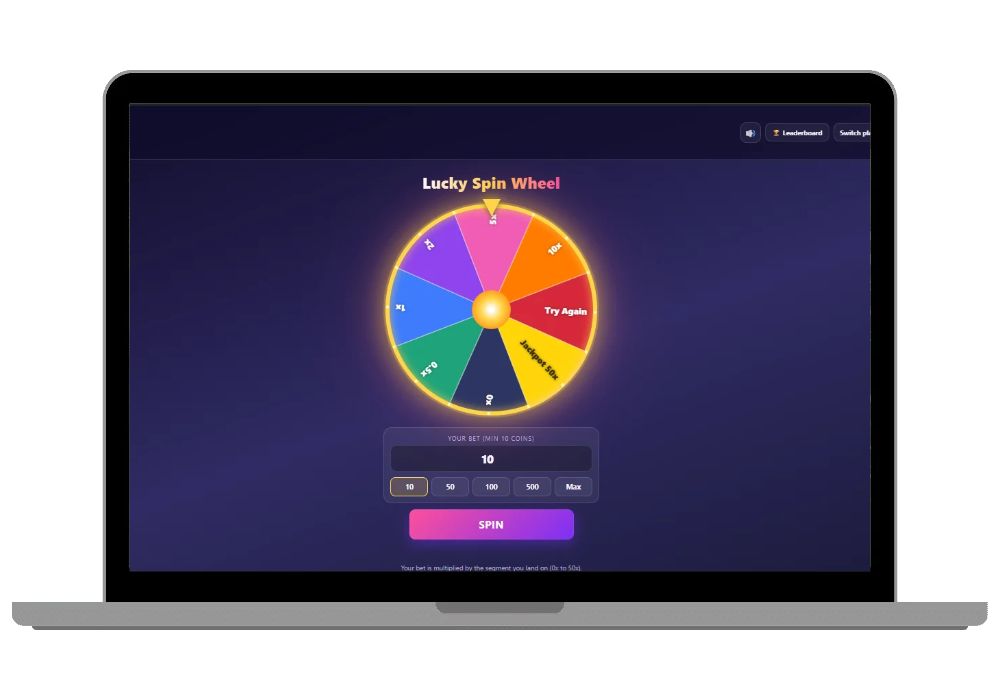Lucky Spin Wheel Game in JavaScript: