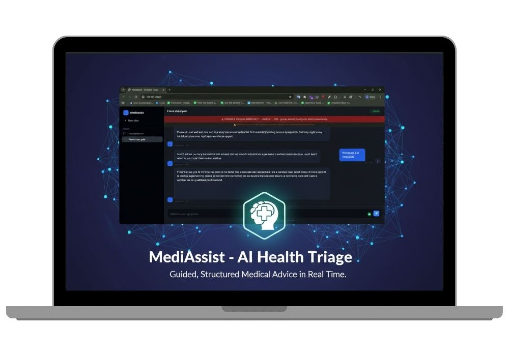 MediAssist – AI Health Triage Web App with Real-Time Symptom Analysis