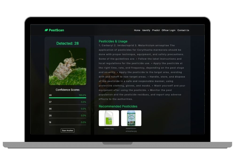 AI-Powered Pest Detection & Pesticide Recommendation System - Final Year Project with Source Code