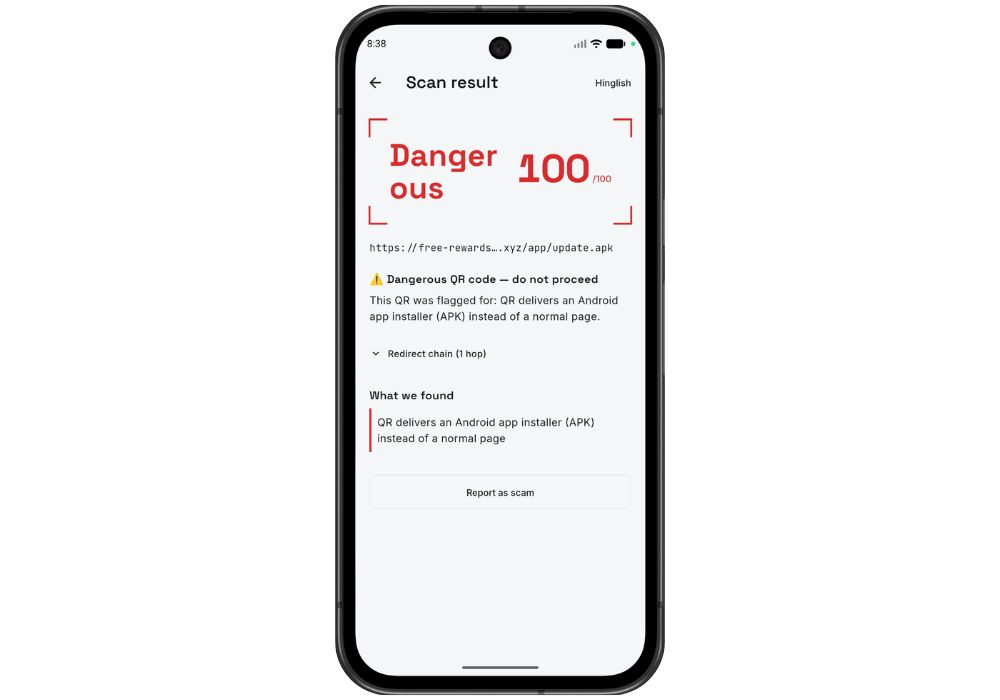 QuishGuard – QR Code Scam Detection App | Cyber Security Final Year Project with Source Code