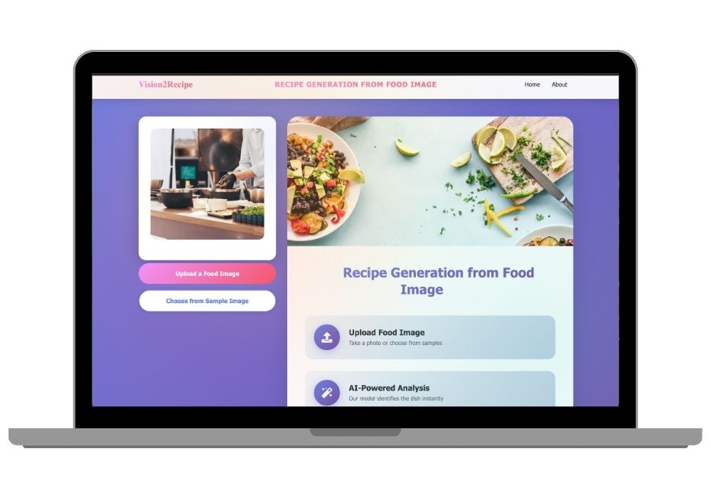 AI-Powered Recipe Generator from Food Images - Deep Learning Based Cooking Assistant